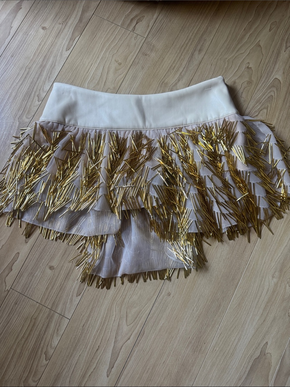 CULTNAKED Copacabana Skort in Gold